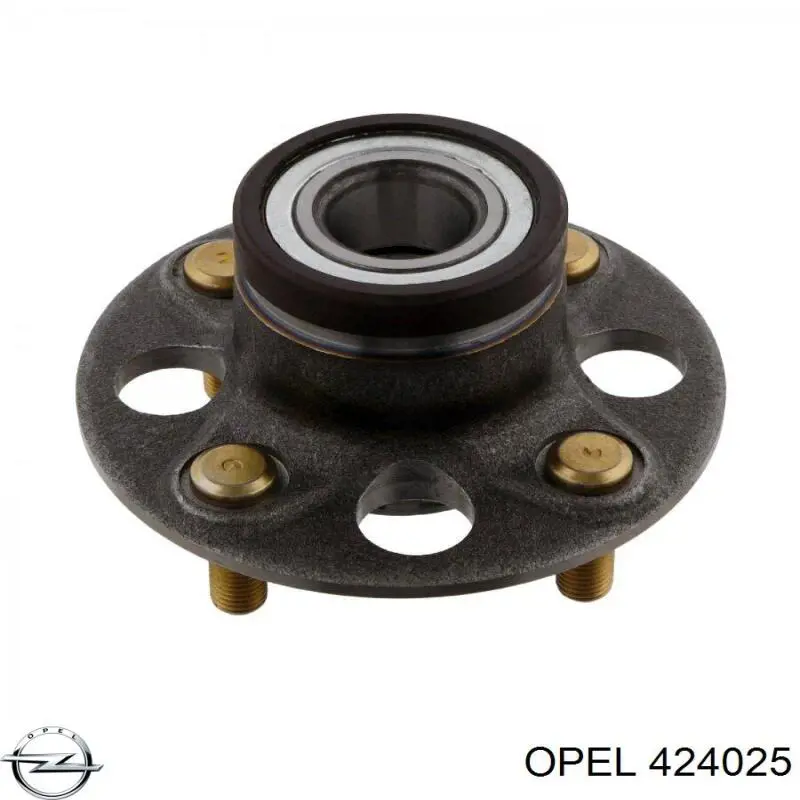 424025 Opel Пружина підвіски задня