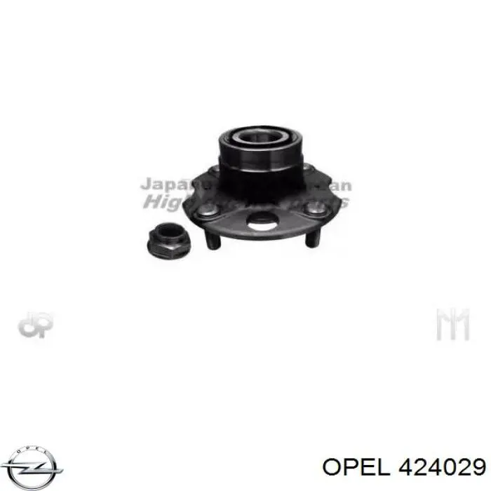 Задні пружини 424029 Opel