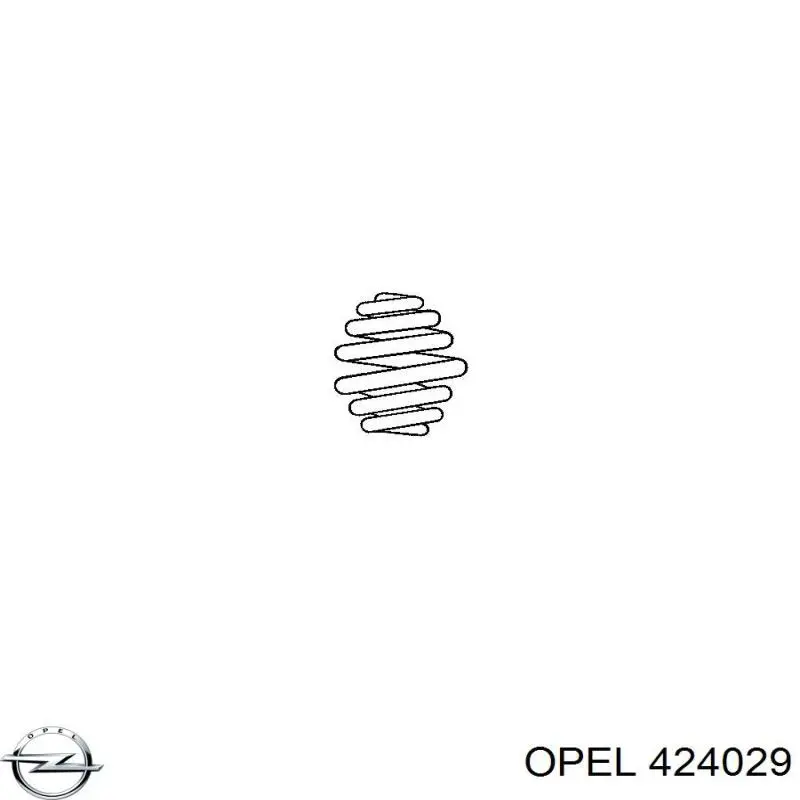 Купити 424029 Opel Задні пружини