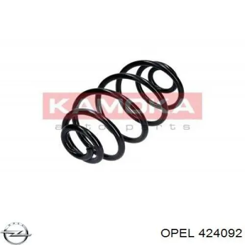 Задні пружини 424092 Opel