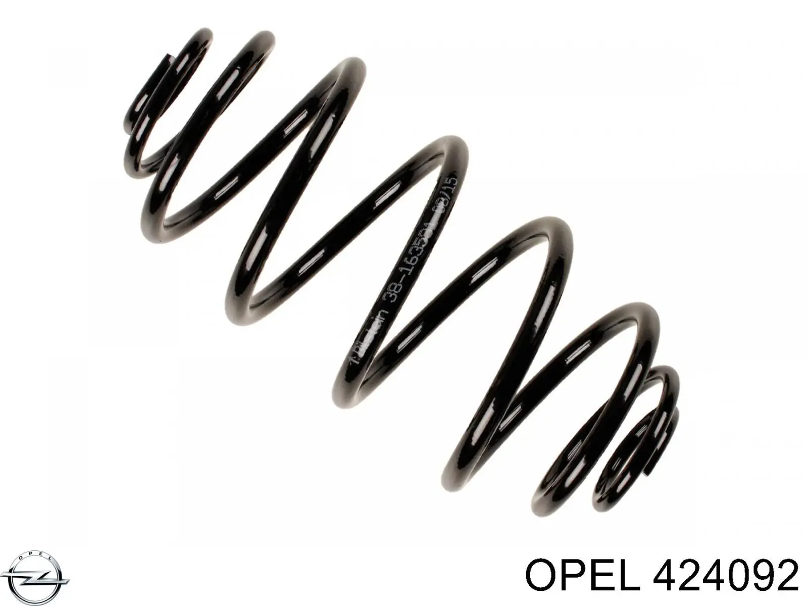 Пружина задня Opel 424092 ціна, від 24.72 USD