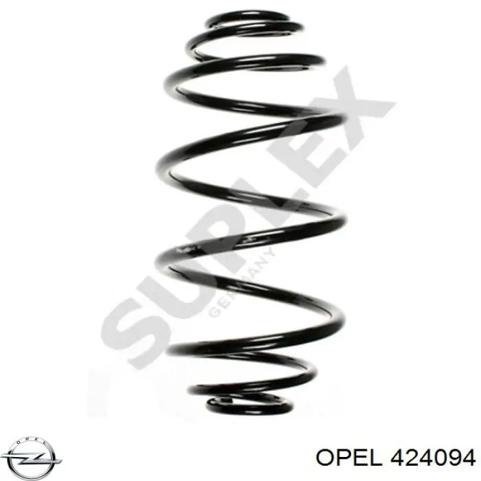 Купити 424094 Opel Задні пружини