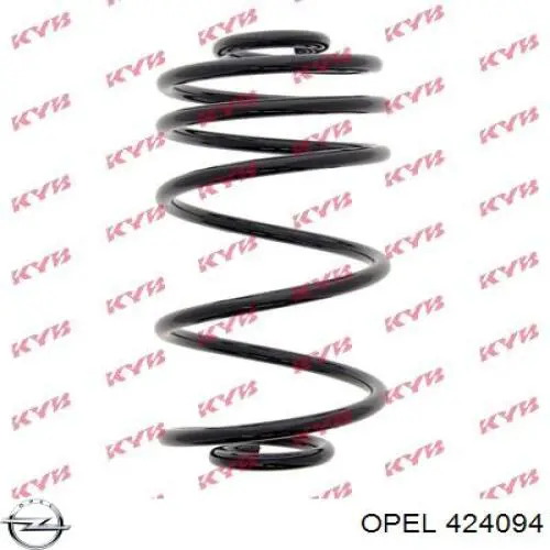 Пружина задня Opel 424094 ціна, від 18.78 USD