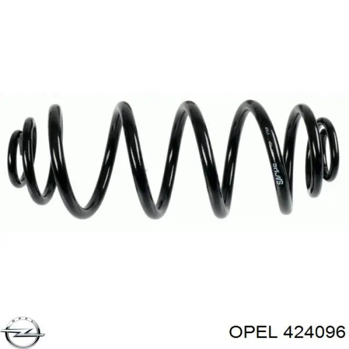 Пружина задня Opel 424096 ціна, від 23.93 USD