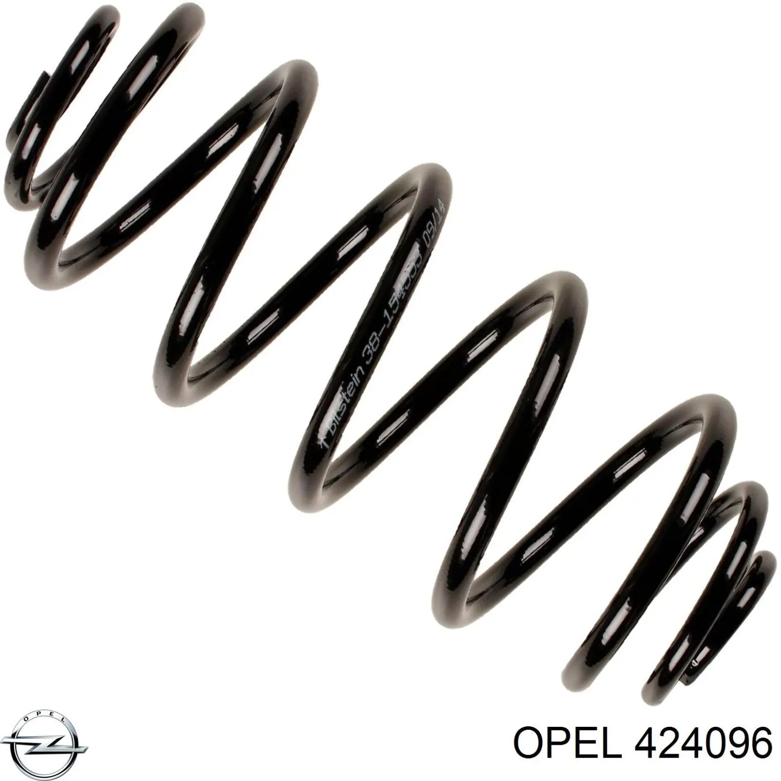 Задні пружини 424096 Opel