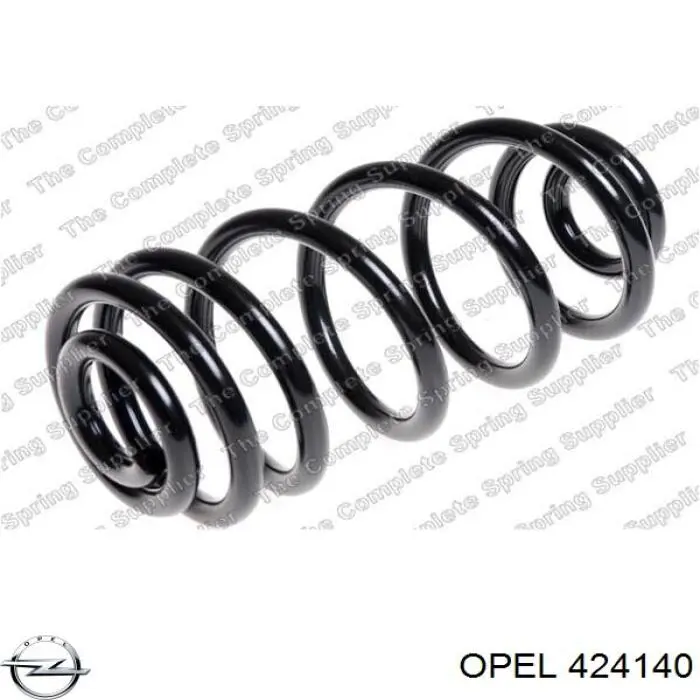 424140 Opel Пружина підвіски задня