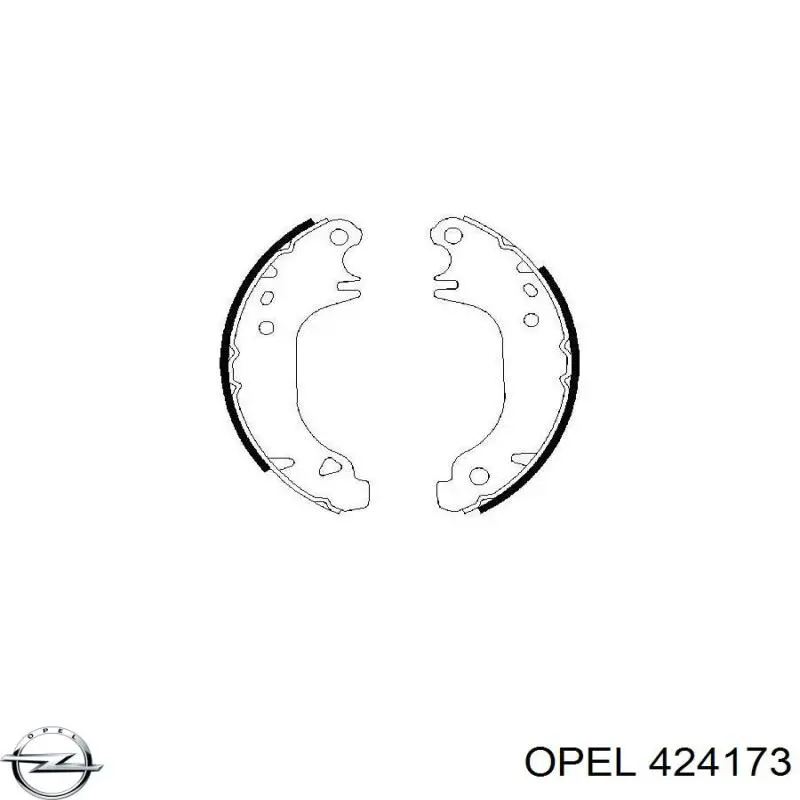 Ресори задні 424173 Opel