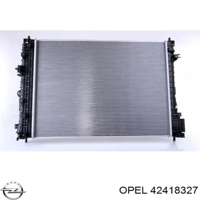 Купити 42418327 Opel Радіатор двигуна