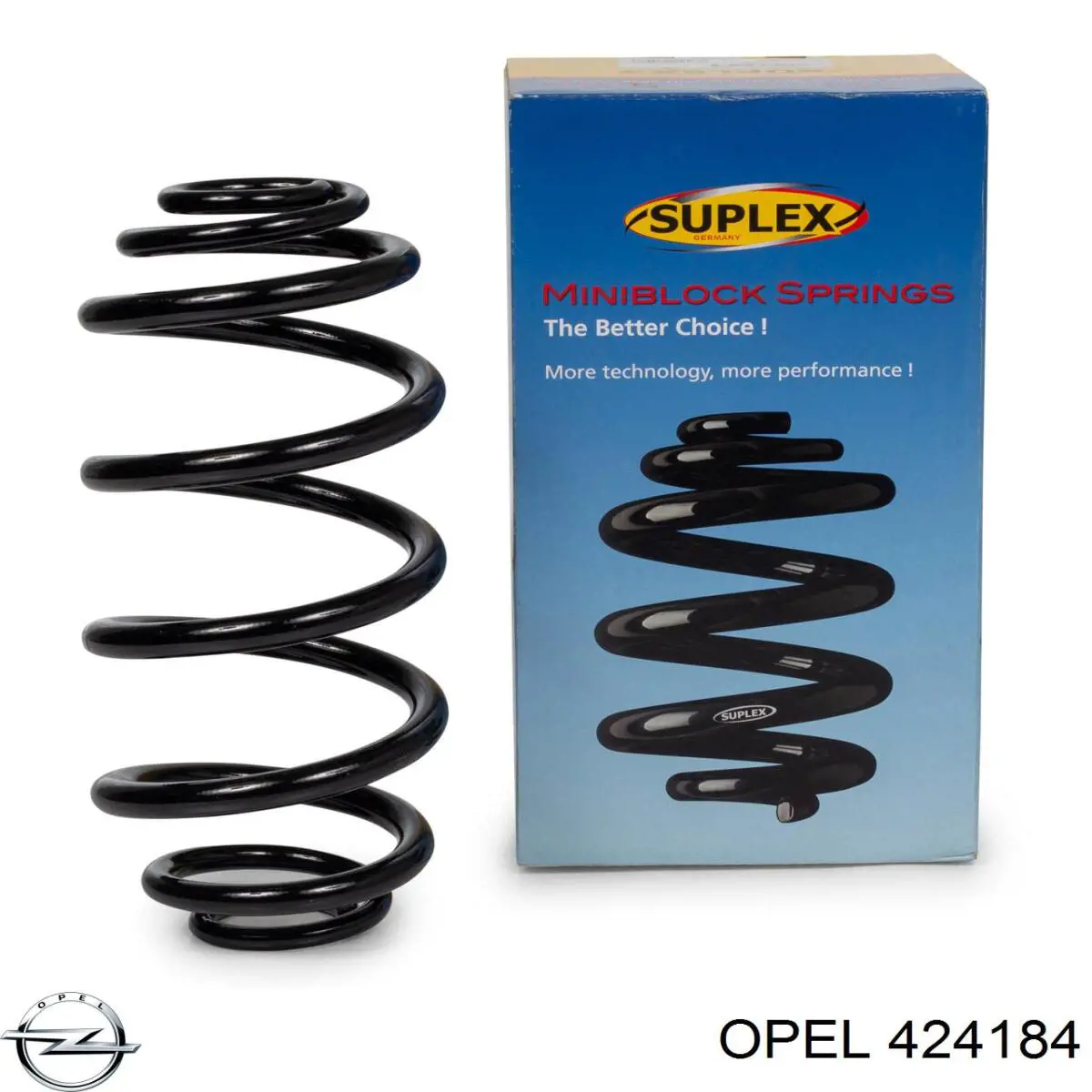 Пружина задня Opel 0424141 ціна, від 71.25 USD