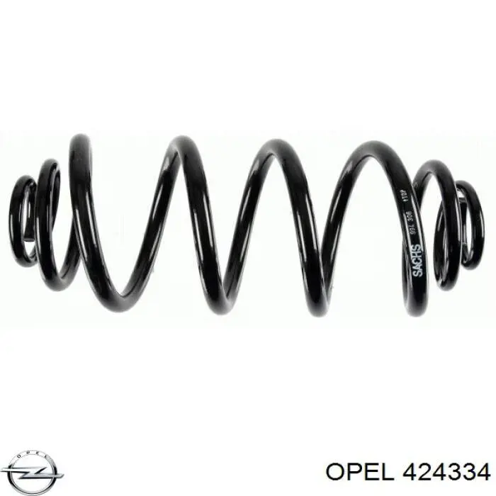 Пружина задня 424334 Opel