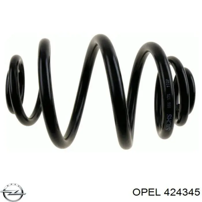 Купити 424345 Opel Задні пружини