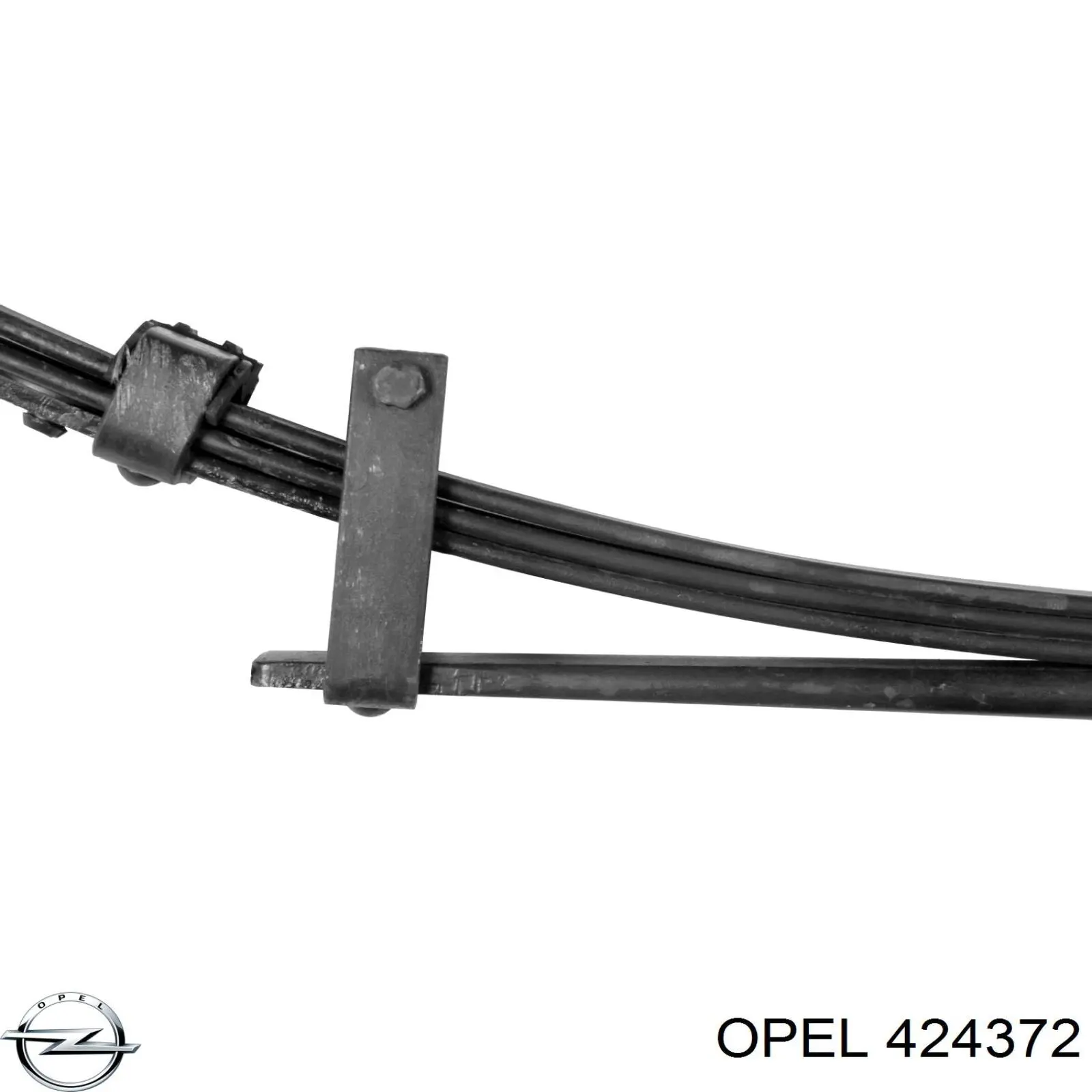 Ресори задні 424372 Opel