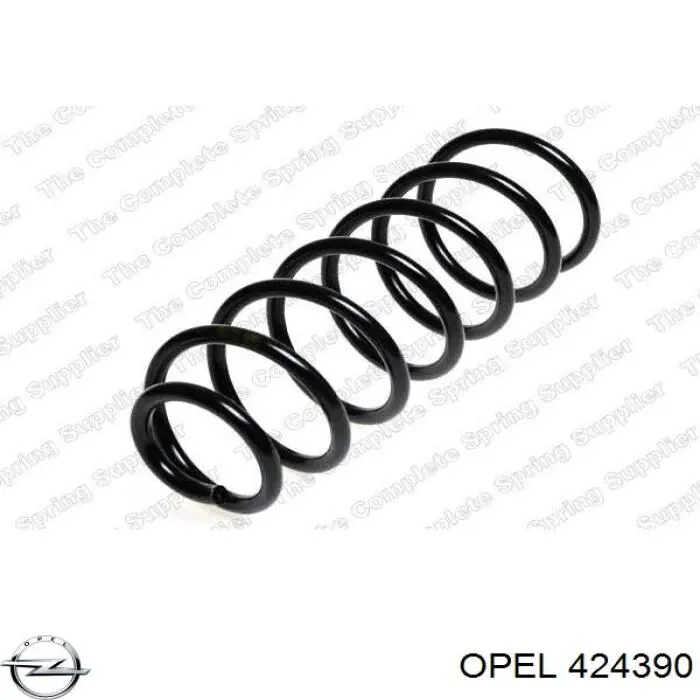 Пружина задня Opel 424390 ціна, від 23.17 USD