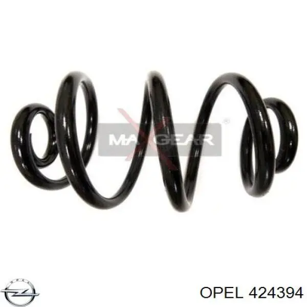 424394 Opel Пружина підвіски задня