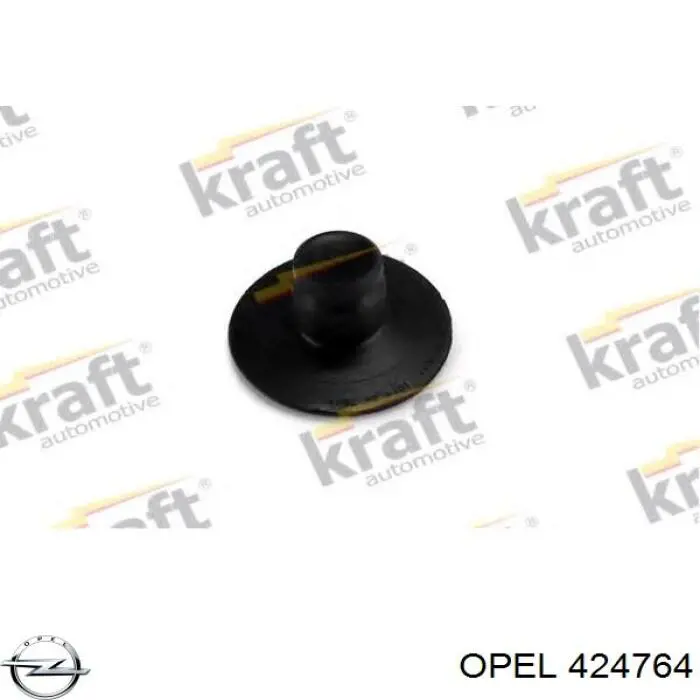 Проставка (гумове кільце) пружини задньої, верхня 424764 Opel
