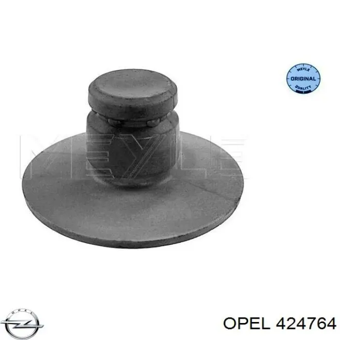 Проставка (гумове кільце) пружини задньої, верхня Opel 424764 ціна, від 11.58 USD
