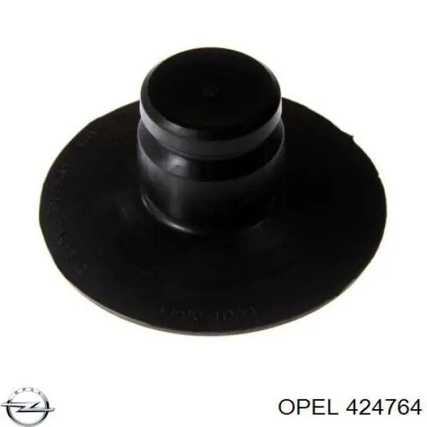 Купити 424764 Opel Проставка (гумове кільце) пружини задньої, верхня