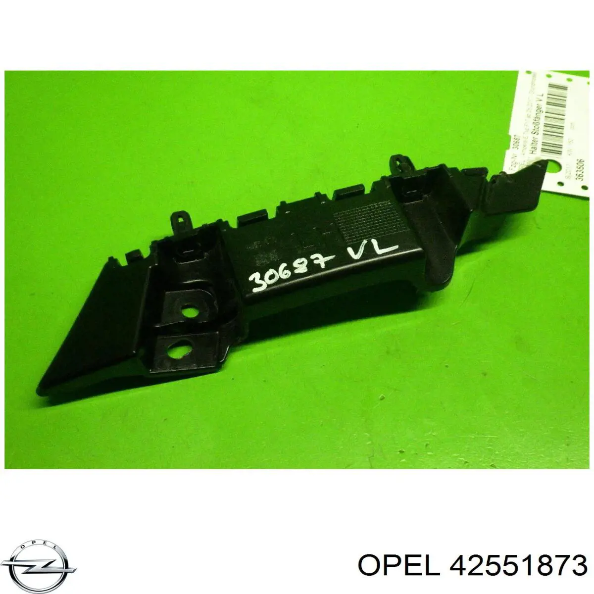 Кріплення бампера Opel 42551873 ціна, від 35.27 USD