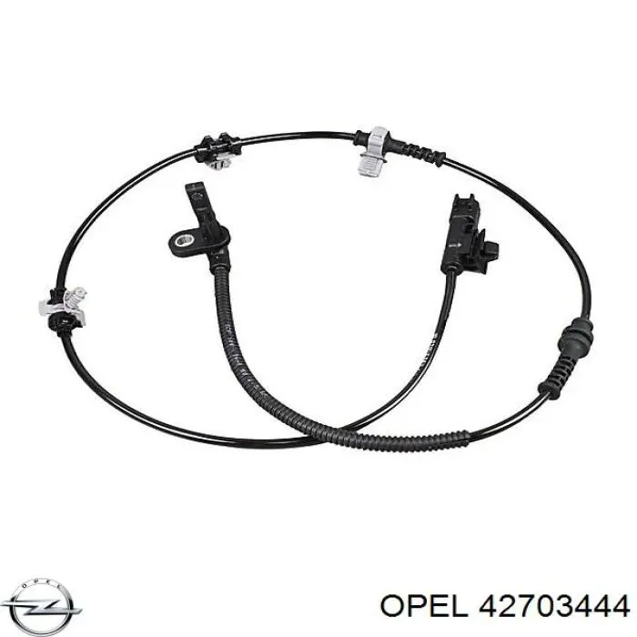 Датчик ABS передній Opel 42703444 ціна, від 15.47 USD