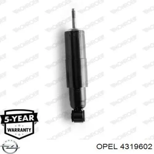 Купити 4319602 Opel Стійка амортизатора задня