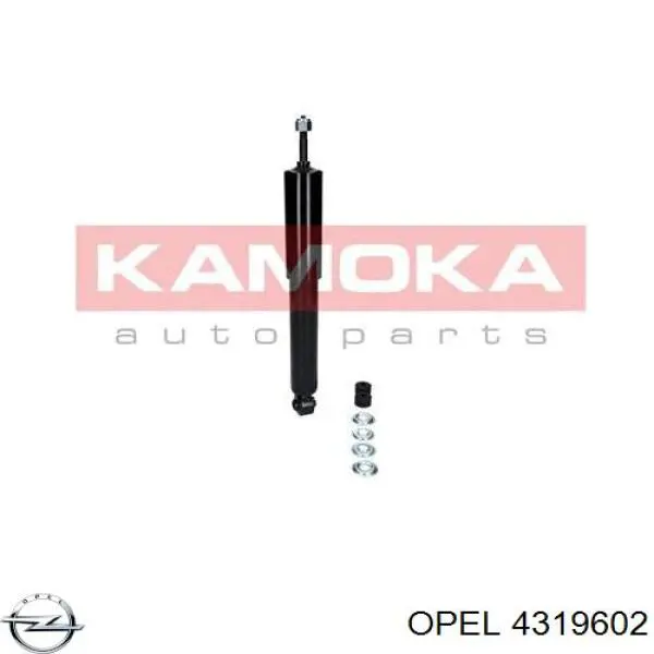 Амортизатор задній 4319602 Opel