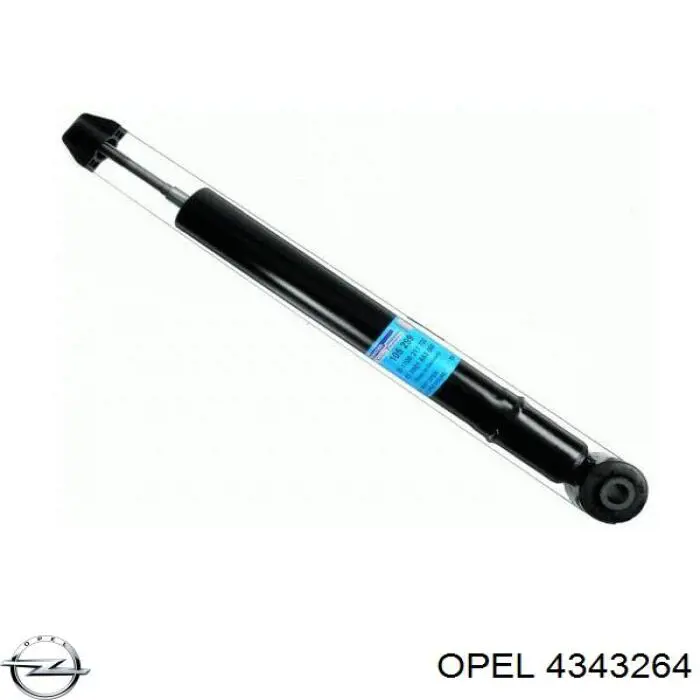 Купити 4343264 Opel Стійка амортизатора задня