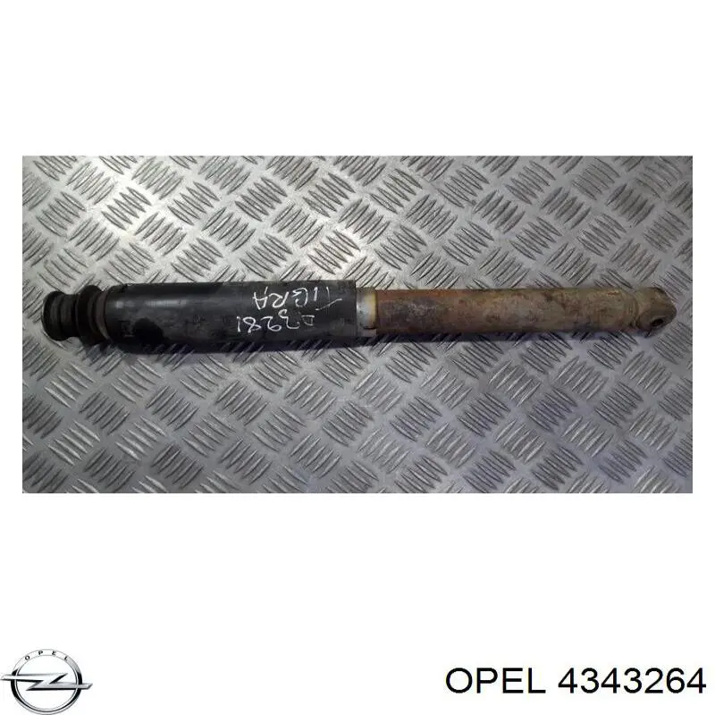 Амортизатор задній 4343264 Opel
