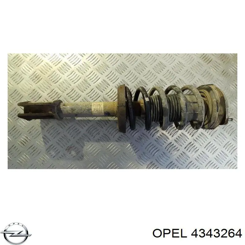 Амортизатор задній Opel 4343264 ціна, від 49.34 USD
