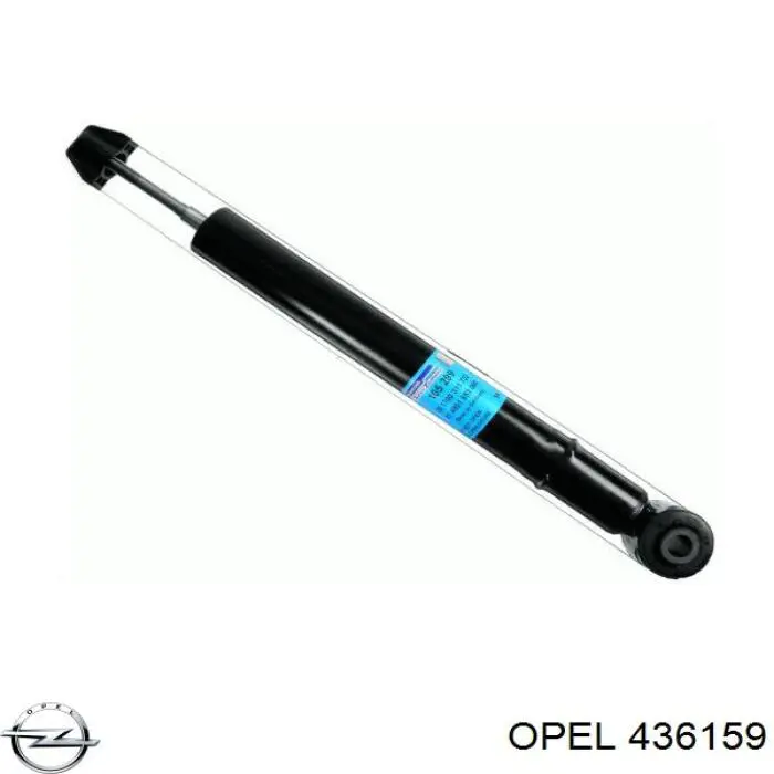 436159 Opel амортизатор задній
