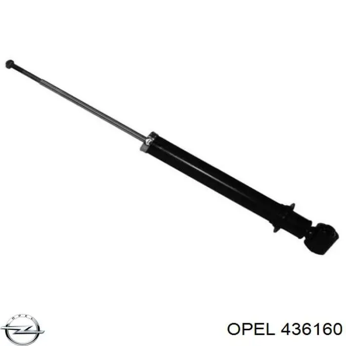Купити 436160 Opel Стійка амортизатора задня