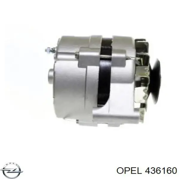 436160 Opel амортизатор задній