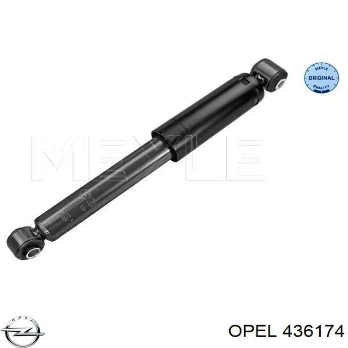 Купити 436174 Opel Стійка амортизатора задня