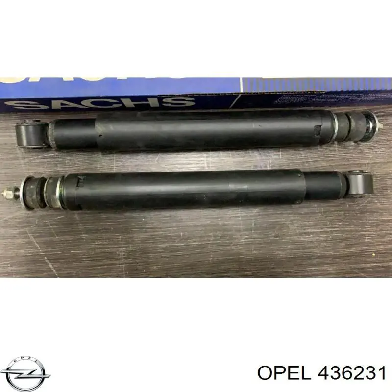 Амортизатор задній Opel 436231 ціна, від 30.61 USD