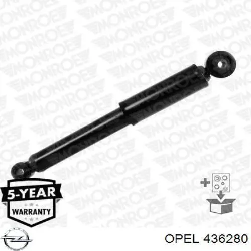 Купити 436280 Opel Стійка амортизатора задня