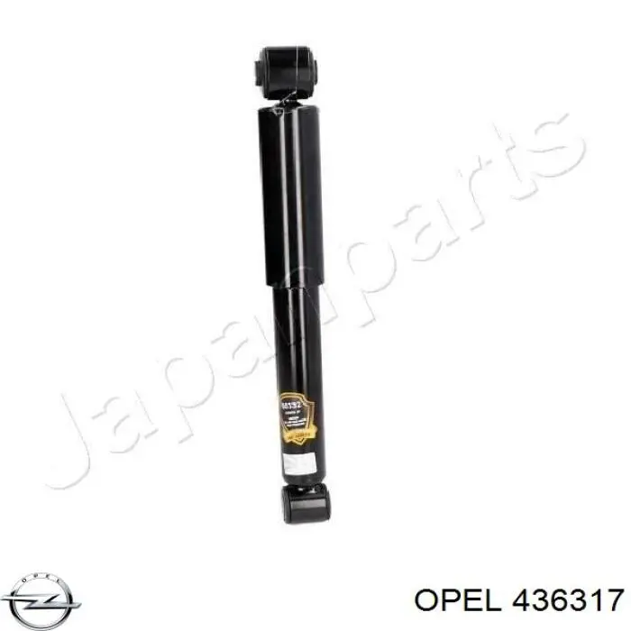Купити 436317 Opel Стійка амортизатора задня