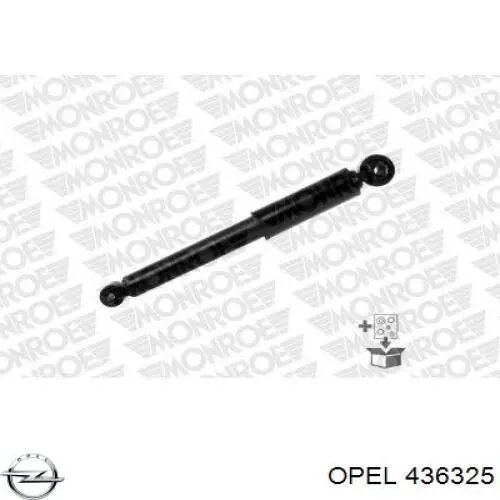 436325 Opel амортизатор задній