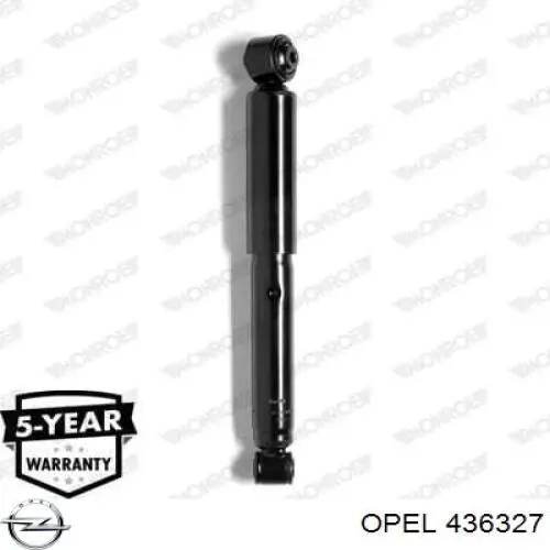 436327 Opel амортизатор задній