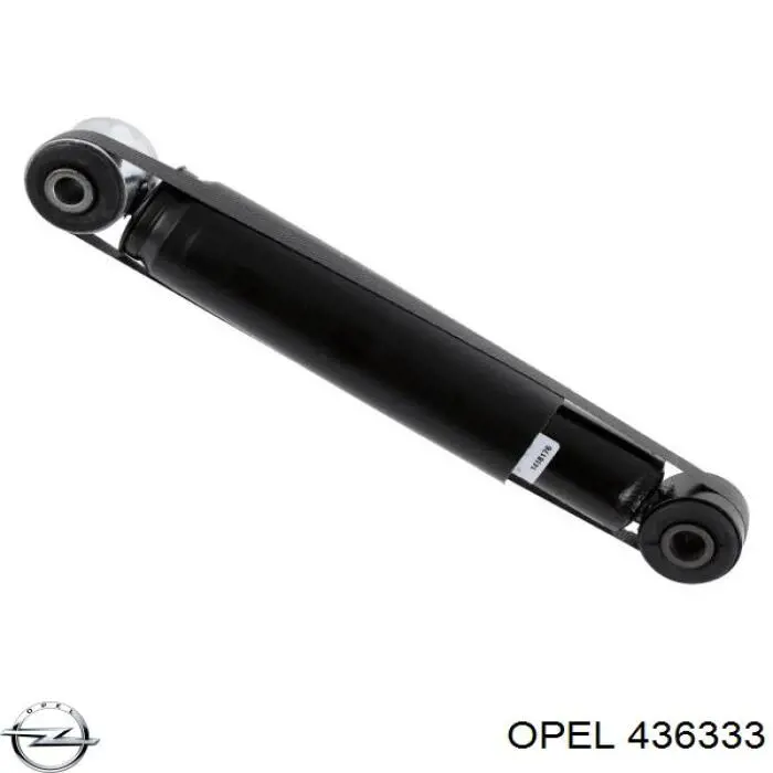 436333 Opel амортизатор задній