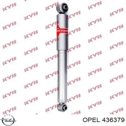 Амортизатор задній Opel 436379 ціна, від 43.68 USD