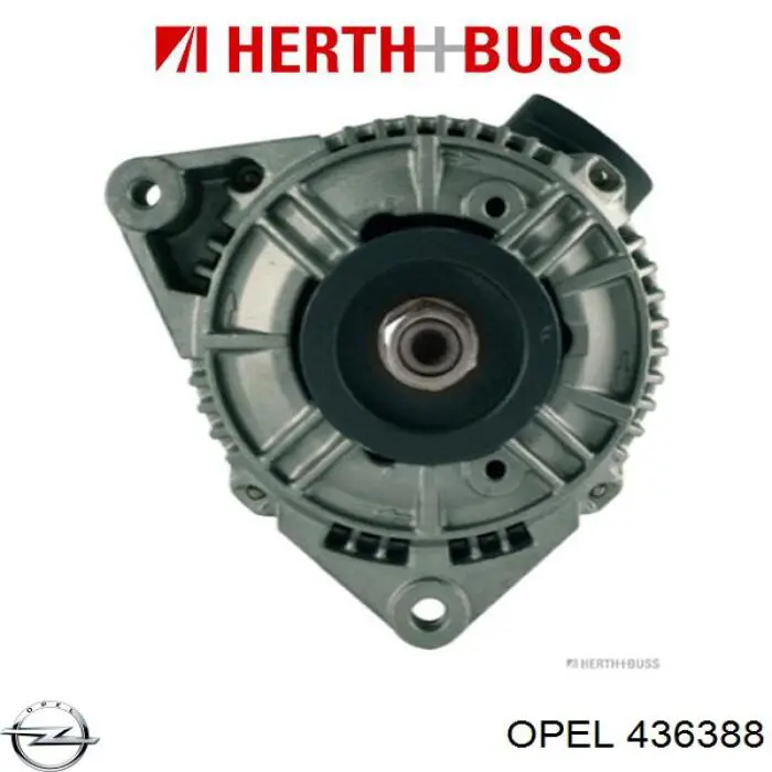 Купити 436388 Opel Стійка амортизатора задня