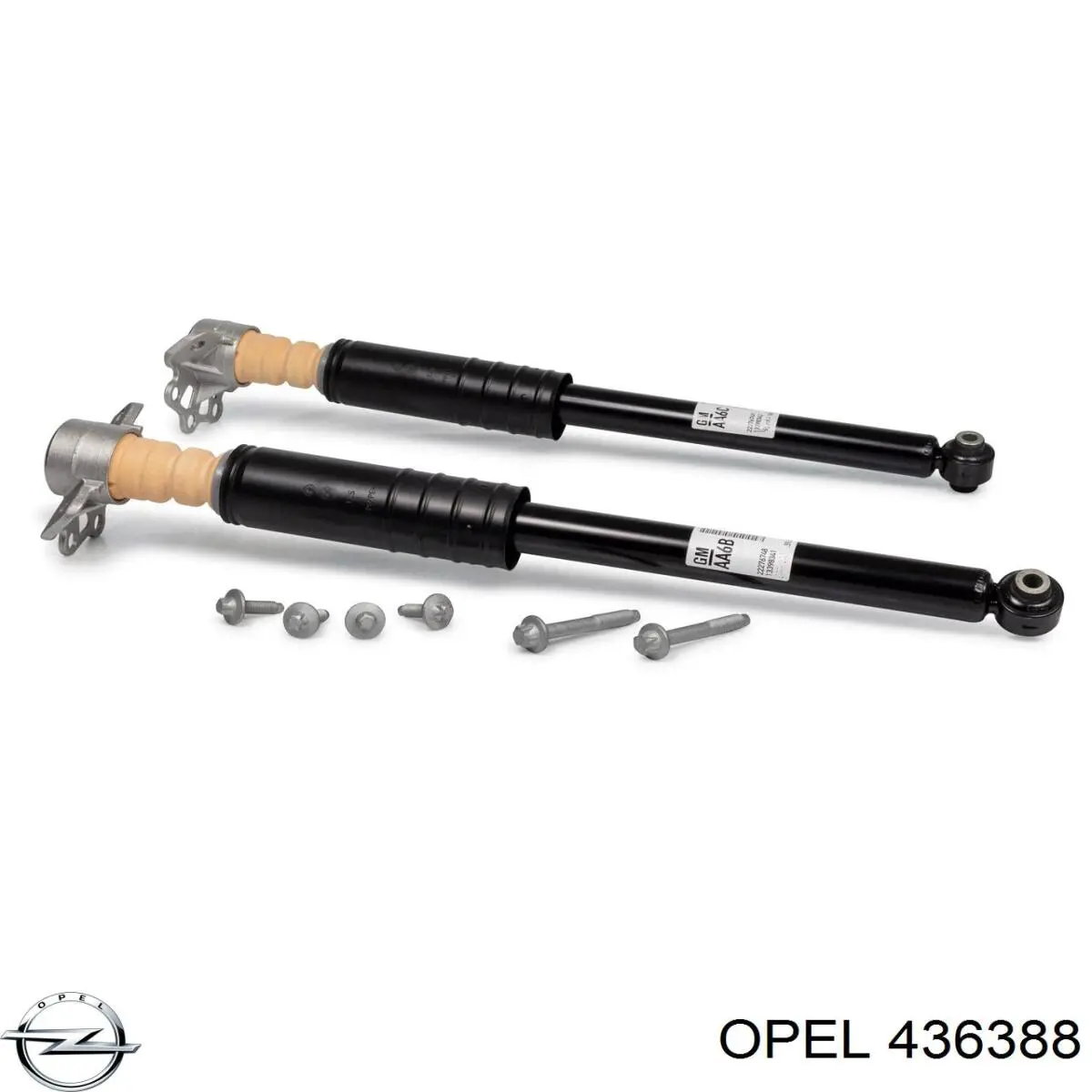 Амортизатор задній Opel 436388 ціна, від 15.06 USD