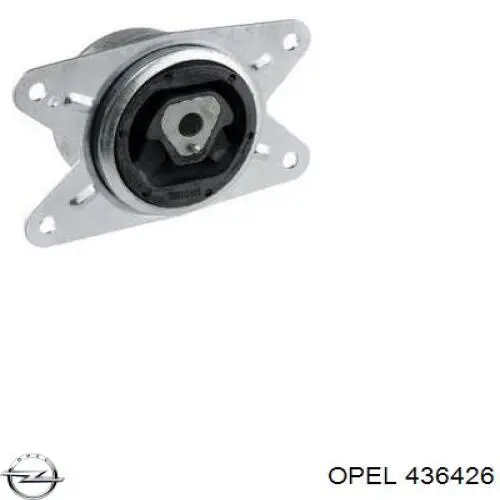 436426 Opel амортизатор задній
