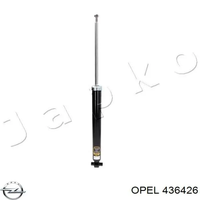 Амортизатор задній Opel 436426 ціна, від 21.31 USD