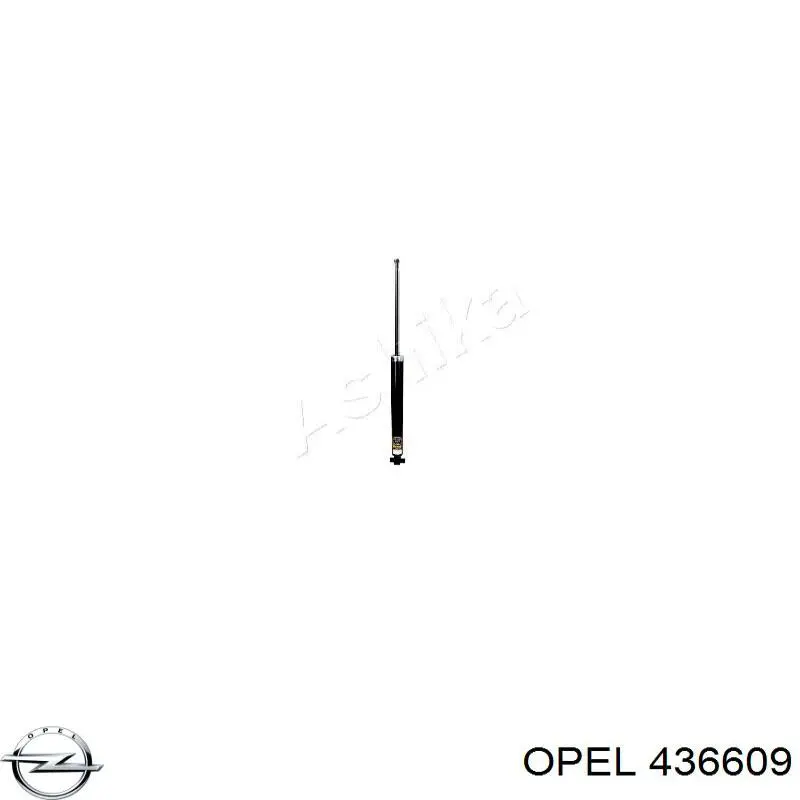 Купити 436609 Opel Амортизатор задній, правий