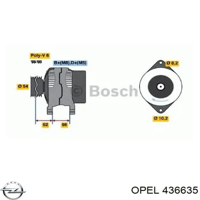  Opel 13319762