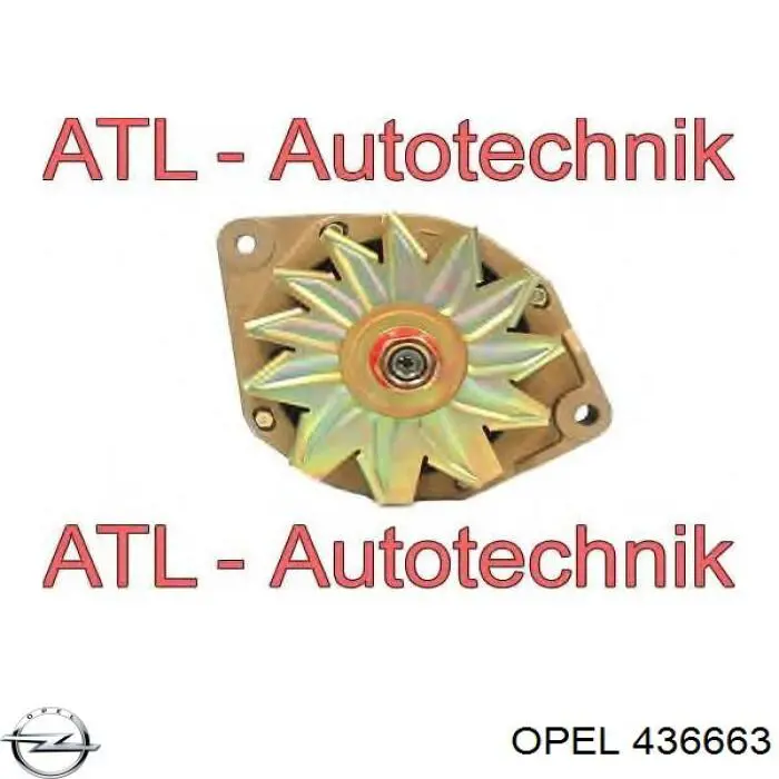 Опора амортизатора заднього Opel 436663 ціна, від 22.07 USD