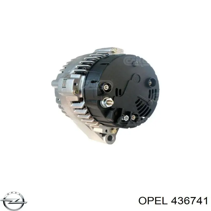 Купити 436741 Opel Стійка амортизатора задня