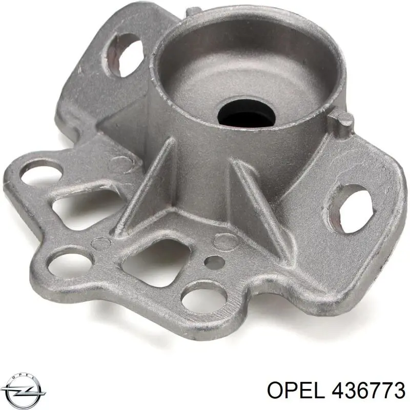Купити 436773 Opel Опора амортизатора заднього, лівого