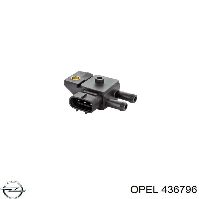 Купити 436796 Opel Стійка амортизатора задня
