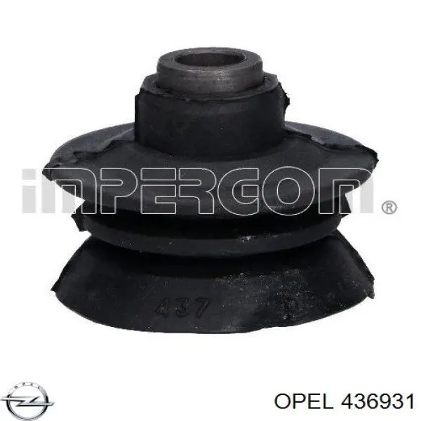 436931 Opel втулка амортизатора заднього